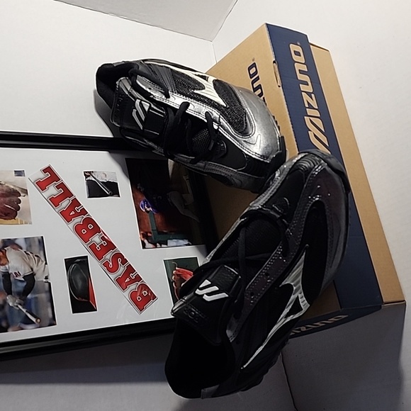 Mizuno Shoes Mizuno Mens Leather Baseball Softball 9 Spike Vapor G2